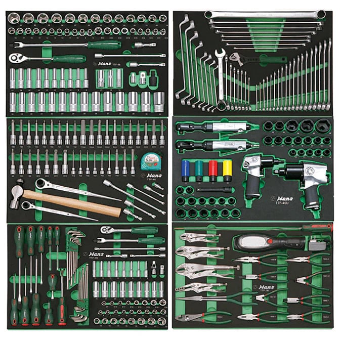 Hans FGTT-2921 Automotive Tools Set (292pcs)