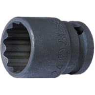 HANS 84402M 1/2" Drive Impact Socket Wrench 12pts [Loose]