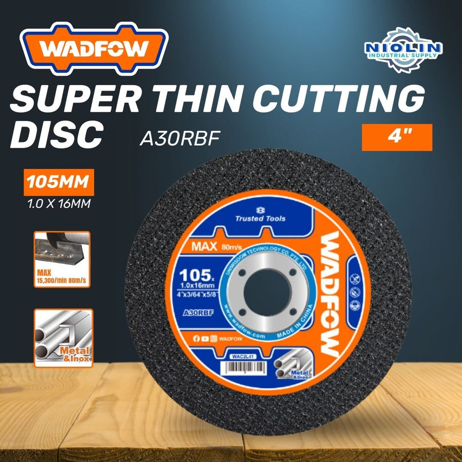 WADFOW SUPERTHIN CUTTING DISC 4"