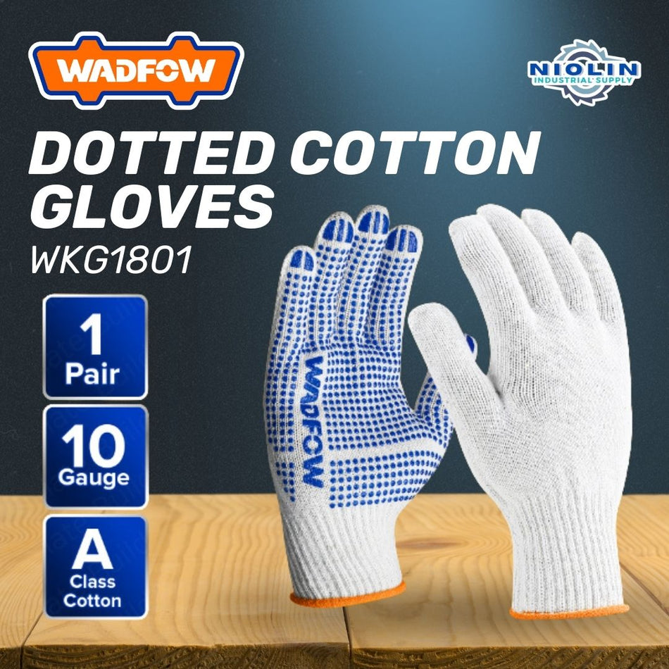 WADFOW DOTTED COTTON GLOVES