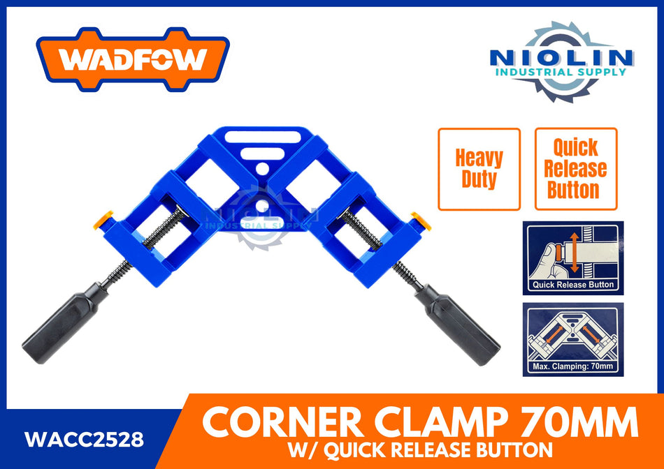 WADFOW Corner Clamp 70mm with Quick Release Button