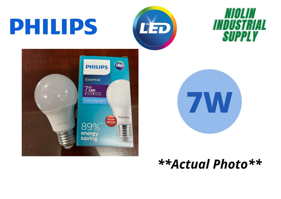 Philips Essential Cool Daylight LED Bulb - 7W