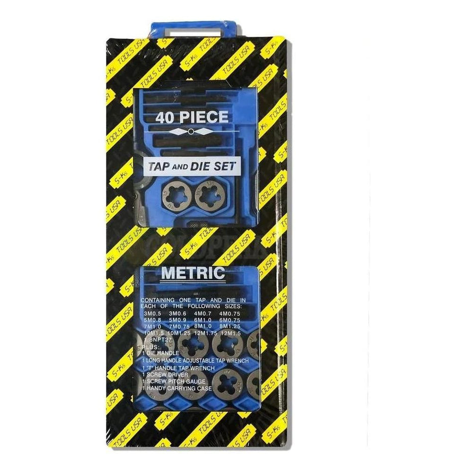 S-Ks Tap & Die Set (40 pcs)