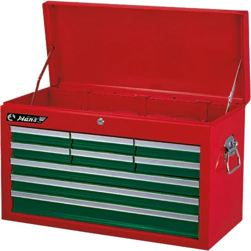 Hans 9909 Tool Chest / Metal Tool Box 9 Drawers