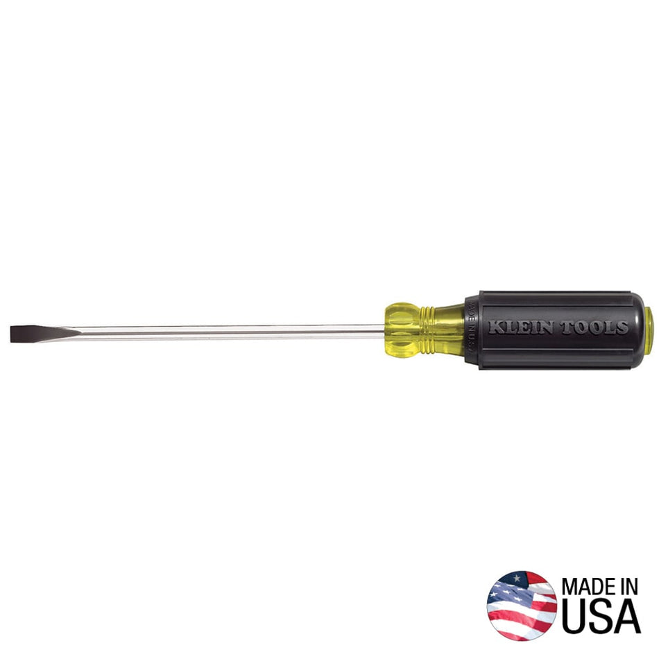 KLEIN TOOLS CABINET TIP SCREWDRIVER ROUND SHANKS