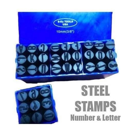S-Ks Steel Stamp Set (Letter and Numbers)