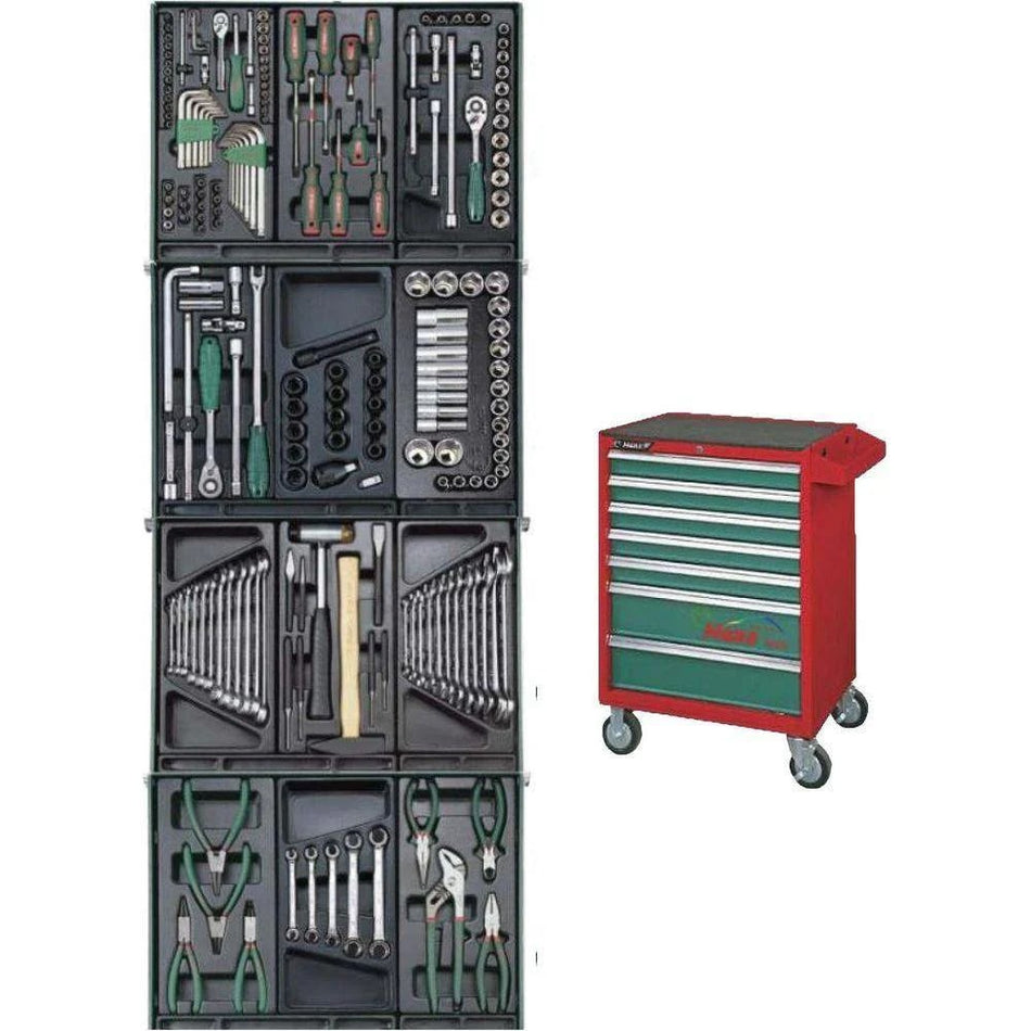 Hans GTT-234 Automotive Tools With Cabinet (234 pcs)
