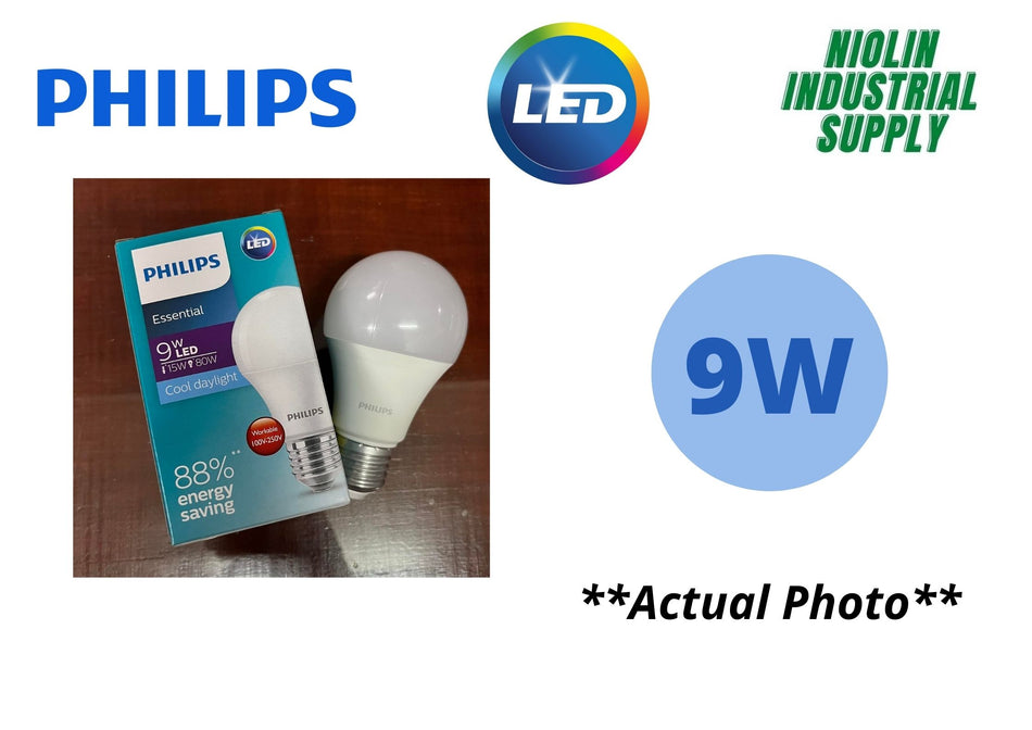 Philips Essential Cool Daylight LED Bulb - 9W