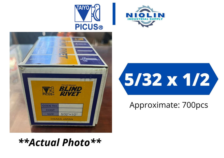 Aluminum Blind Rivet – Niolin Industrial Supply