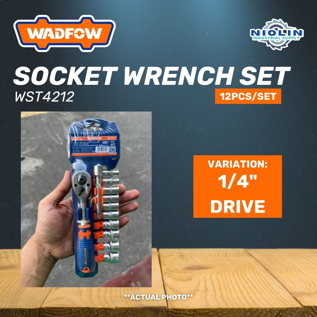 WADFOW 12PCS SOCKET WRENCH SET – Niolin Industrial Supply