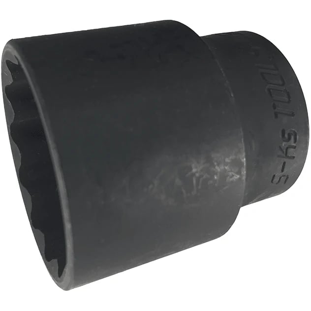 S-Ks Impact Socket Wrench 1/2" Drive x 12pts (Black)