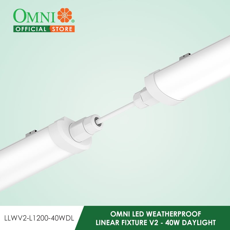 OMNI LED WEATHERPROOF LINEAR FIXTURE LLWV2 - 20,40,50 WATTS