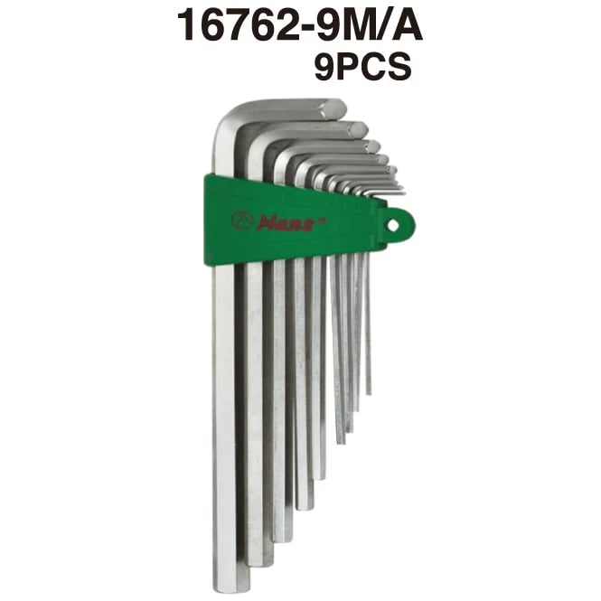 HANS  16762 Hex Key / Allen Wrench Set (Longer Arm)