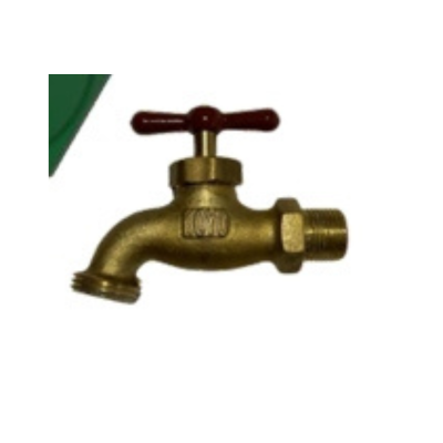 KOYO BRASS FAUCET W/ HOSE BIB