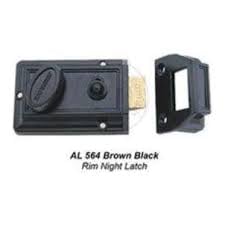 AMERILOCK AL RIM NIGHT LATCH 564 (GOLD,BROWN,BROWN BLACK)