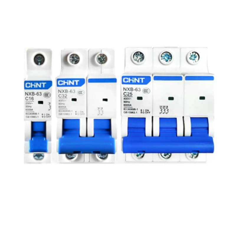 CHINT NXB SERIES - MINIATURE CIRCUIT BREAKERS @6KA