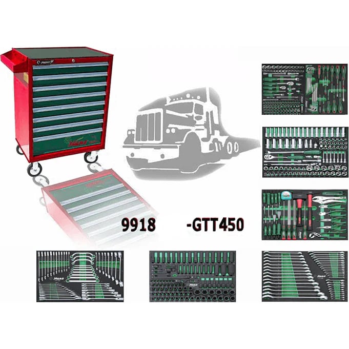 Hans FGTT-450 Automotive Tools with Cabinet (450pcs)