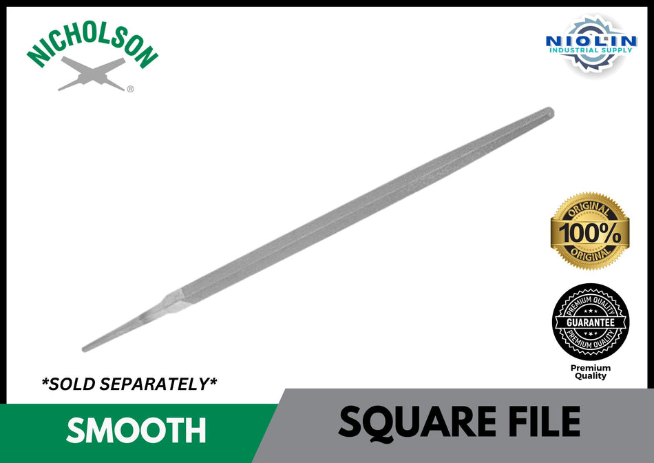 NICHOLSON Square File - SMOOTH