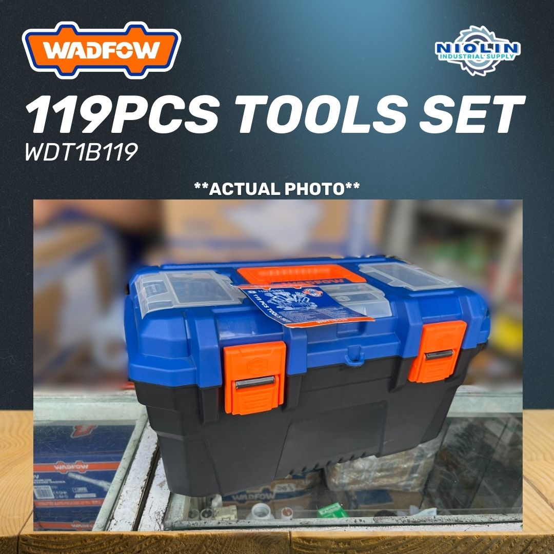 WADFOW 119 PCS TOOLSET – Niolin Industrial Supply