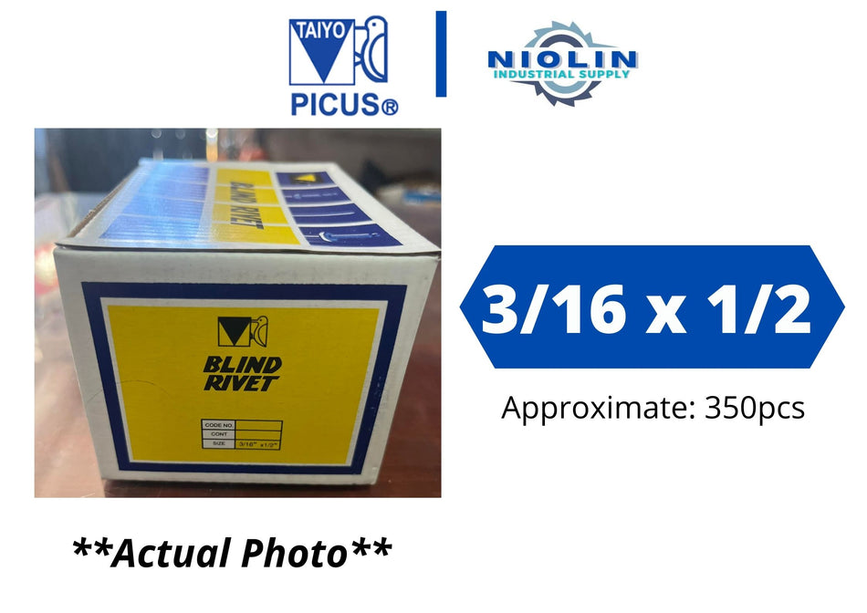 Aluminum Blind Rivet – Niolin Industrial Supply
