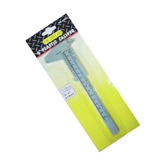 S-Ks TBA-60036 PVC/Plastic Vernier Caliper 6"