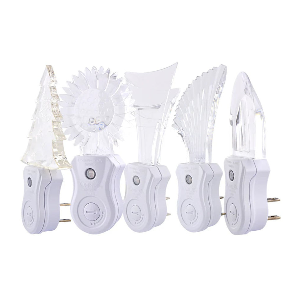 OMNI LED NIGHT LIGHTS BUILT IN LIGHT  SENSOR  DNL 0.50WATTS (CLEAR)