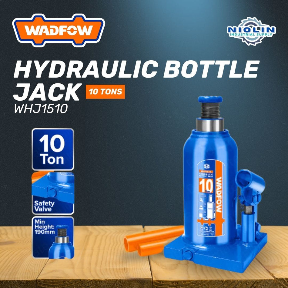 WADFOW HYDRAULIC BOTTLE JACK 10TONS