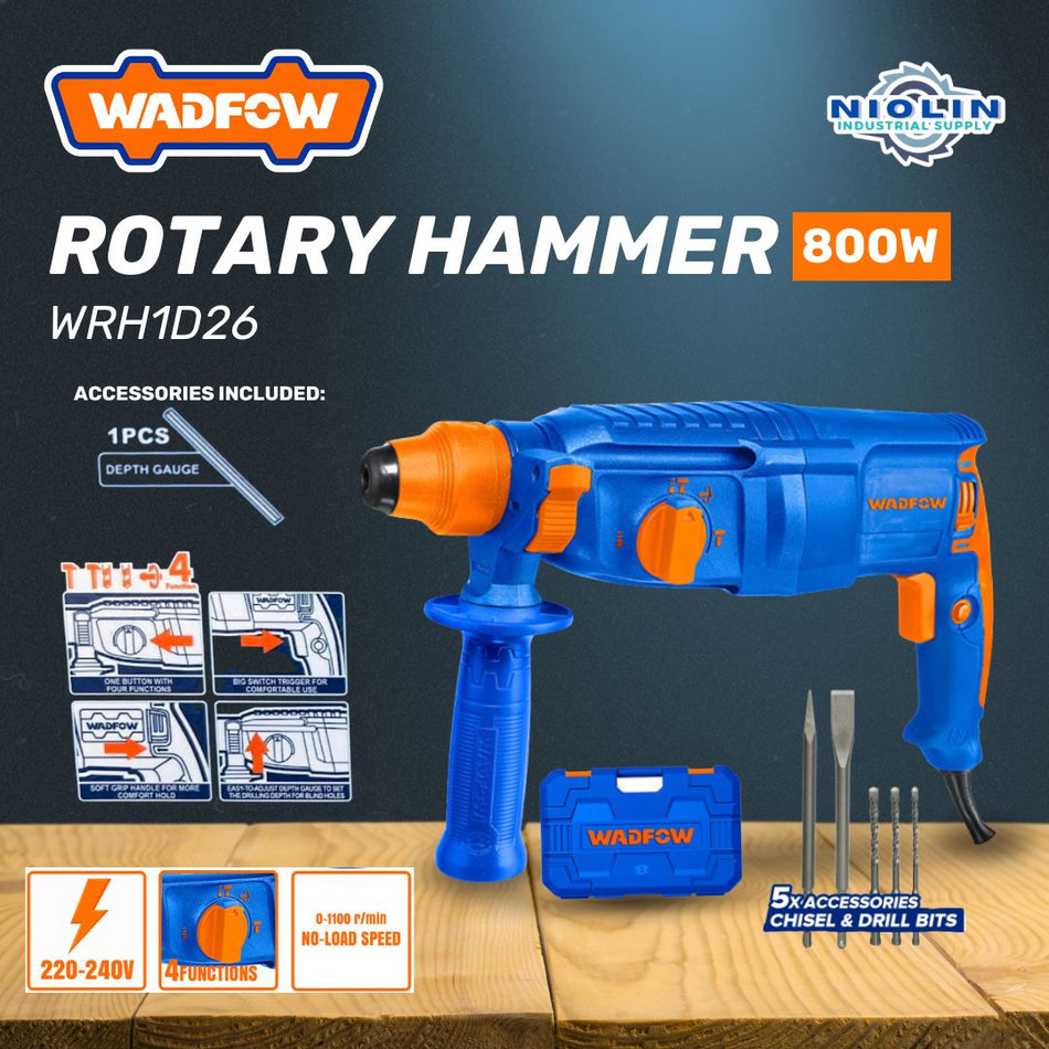 WADFOW ROTARY HAMMER 800W