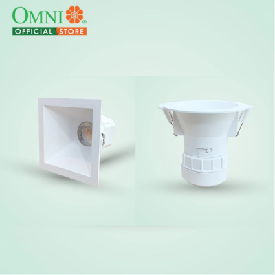 OMNI LED RECESSED CIRCULAR AND SQUARE DOWNLIGHT LLRC-38D