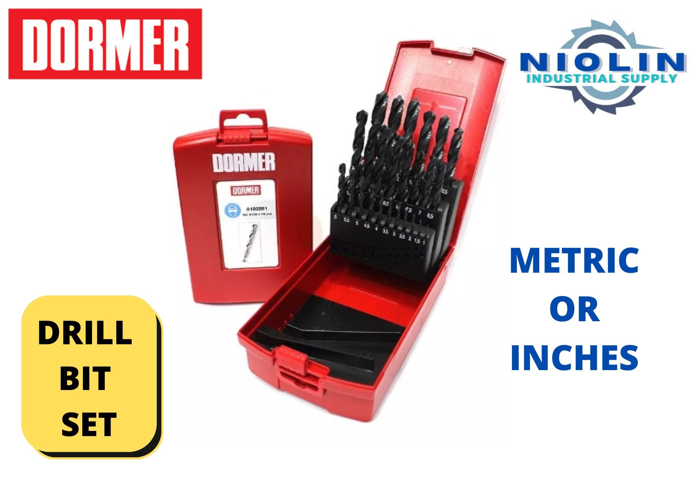Dormer Drill Bit 1 8 Original Dormer Drill Bit Per Set – Niolin Industrial Supply