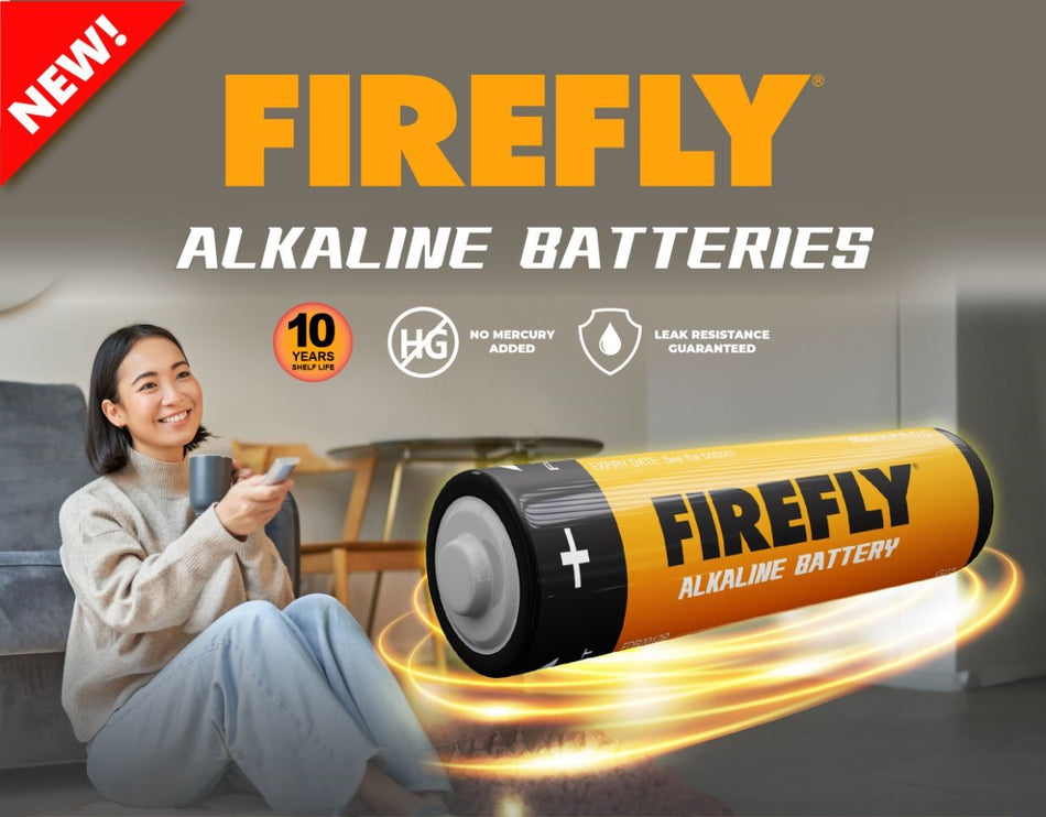 FIREFLY ALKALINE BATTERIES