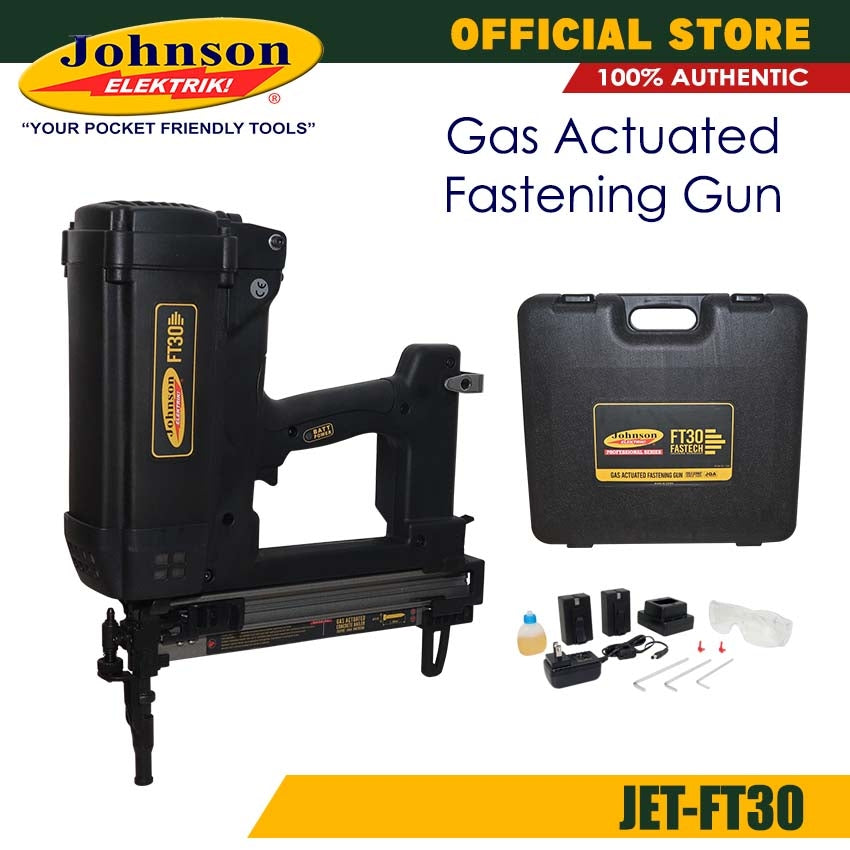 JOHNSON ELEKTRIK GAS ACTUATED FASTENING GUN JET - FT30