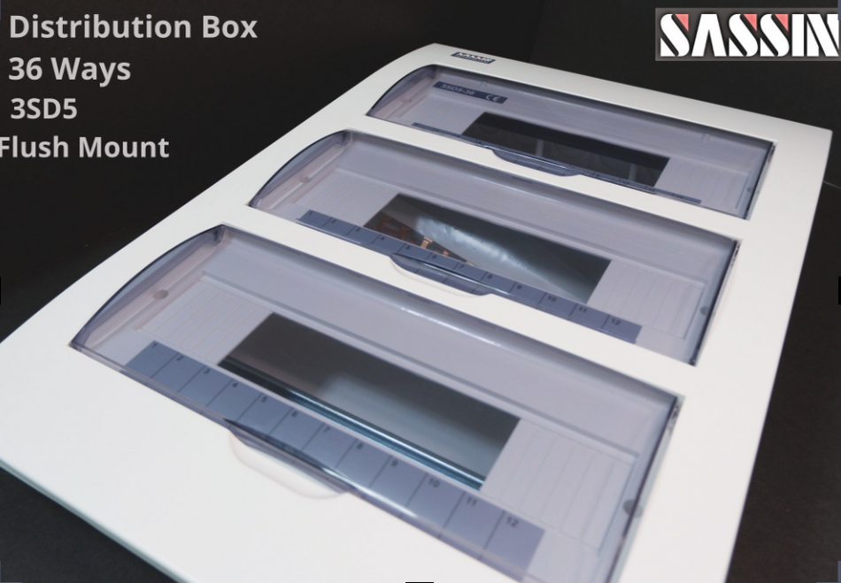 SASSIN Flush Mount Distribution Box 36 Ways