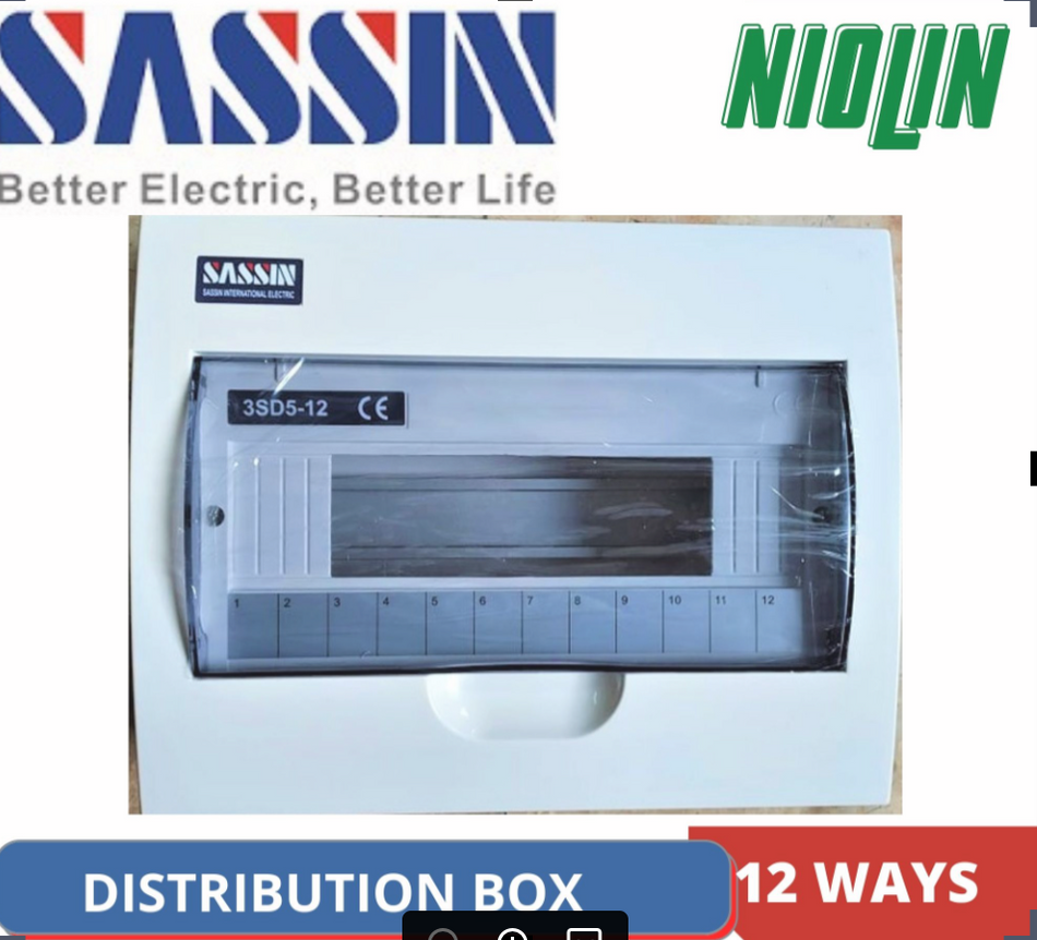 SASSIN Flush Mount Distribution Box 12 Ways