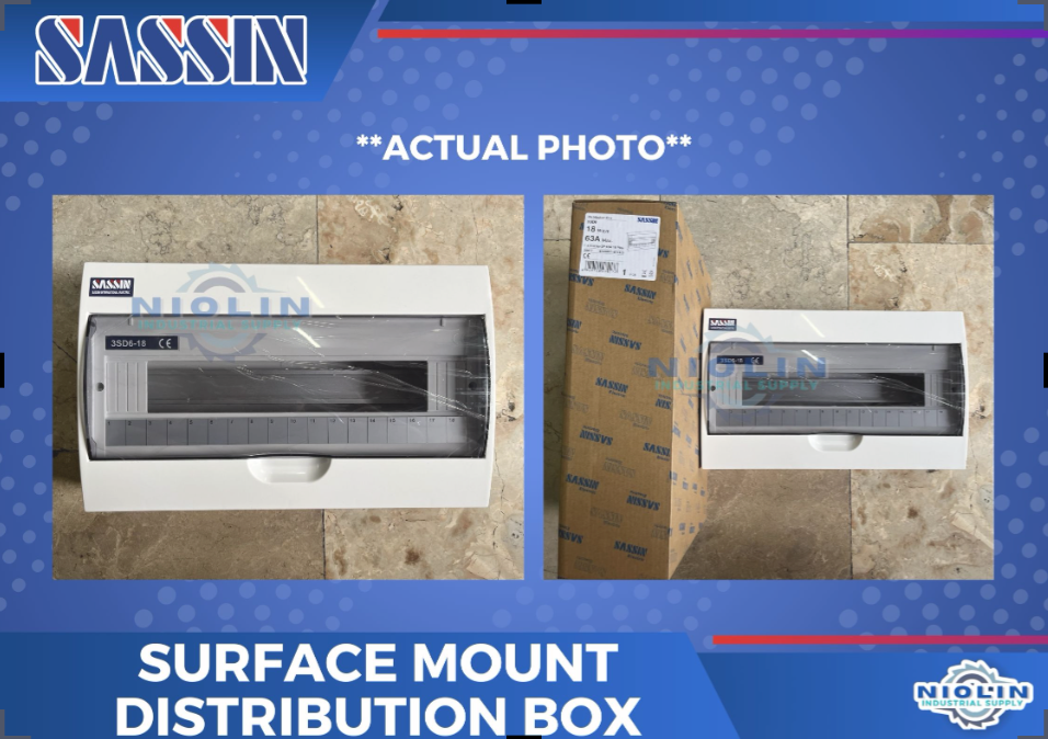 SASSIN SURFACE MOUNT 18 Ways Distribution Box – Niolin Industrial Supply