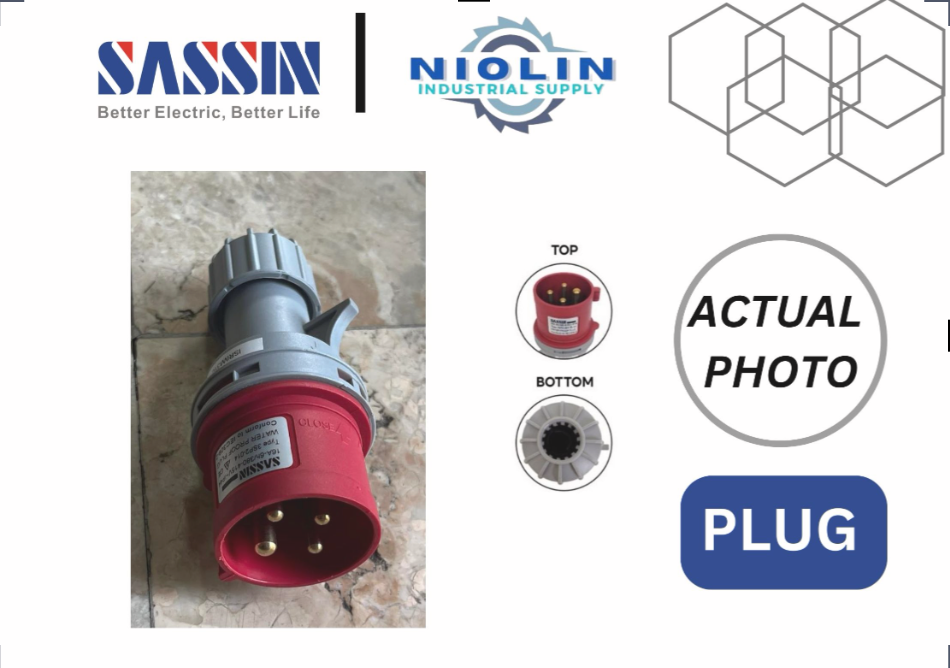 SASSIN Industrial Plug 16A  IP44