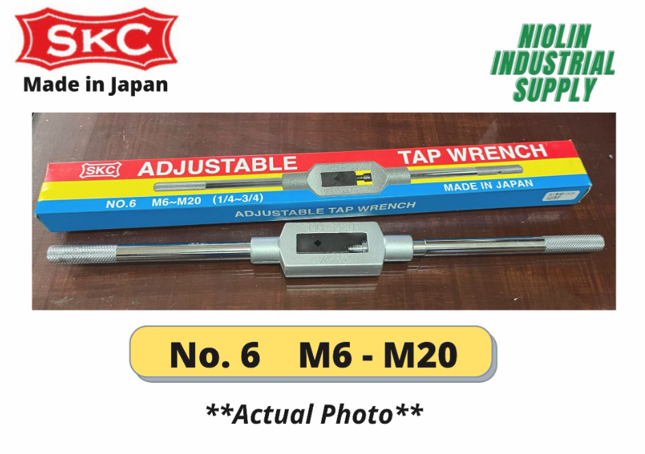 SKC Adjustable Tap Wrench - No. 6 ( M6 - M20 )