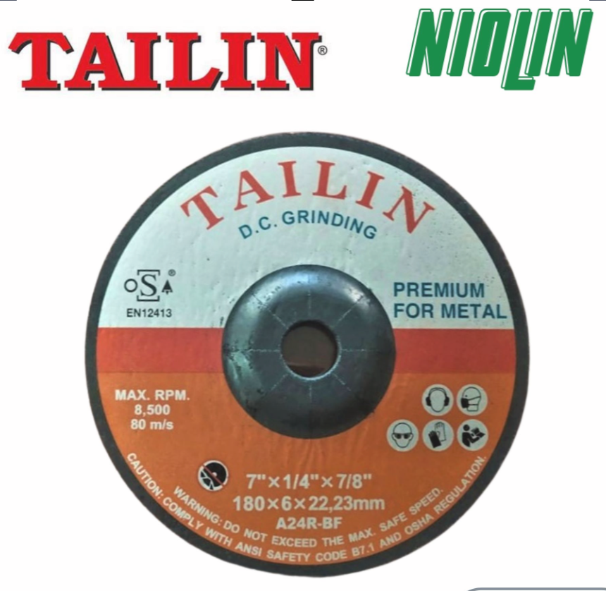 TAILIN Grinding Disc For Metal (7" )