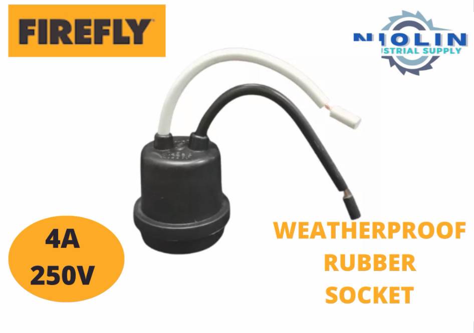FIREFLY Weatherproof Rubber Socket