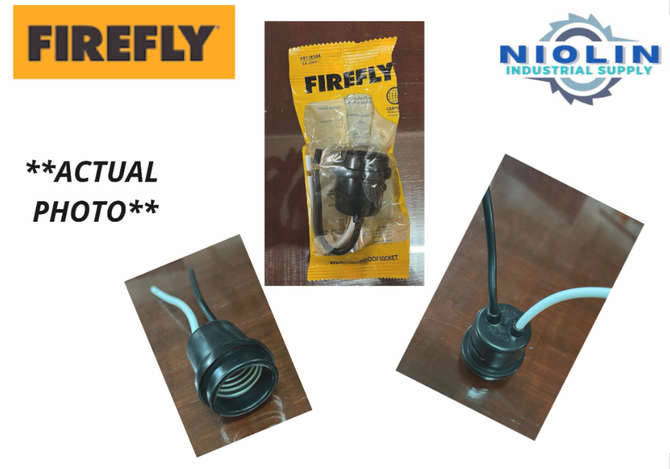 Rubber Socket Weatherproof FIREFLY Weatherproof Rubber Socket – Niolin Industrial Supply