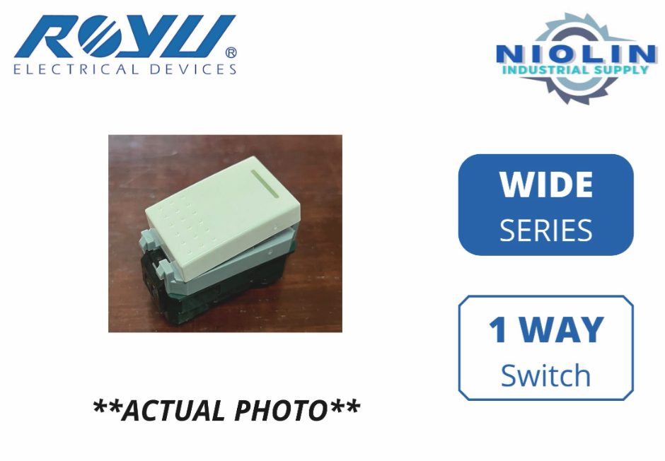 ROYU Wide Series - 1 Way Switch