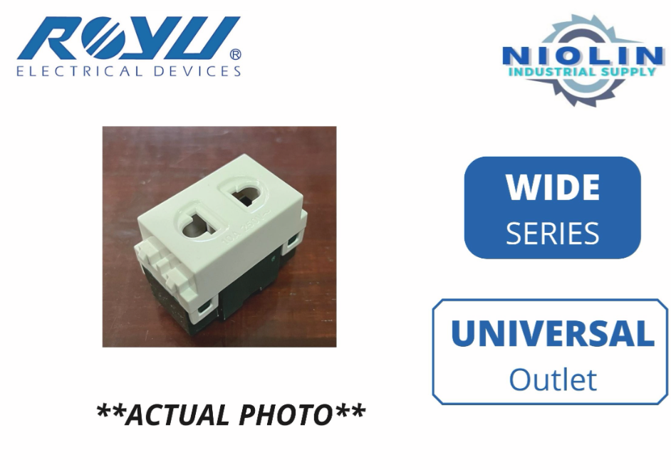 ROYU Wide Series - Universal Outlet