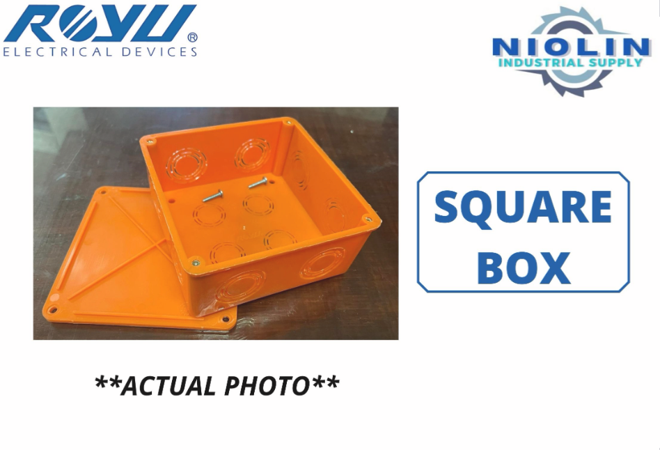 ROYU Square Box with Cover