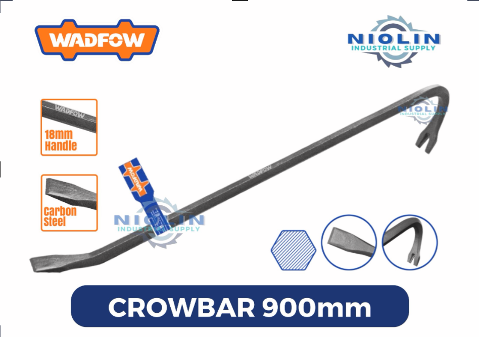 WADFOW Wrecking Bar or CROWBAR 900mm / 36 inches