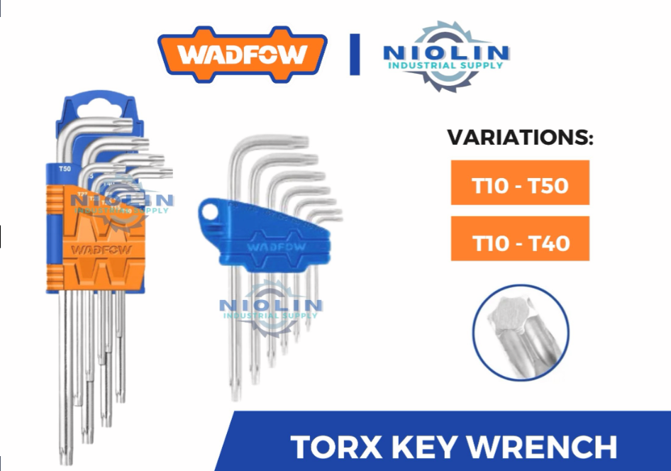 WADFOW Torx Key Wrench T10 - T40 ( 7pcs )