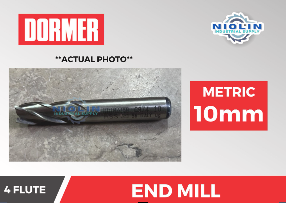 DORMER END MILL - 10 MM