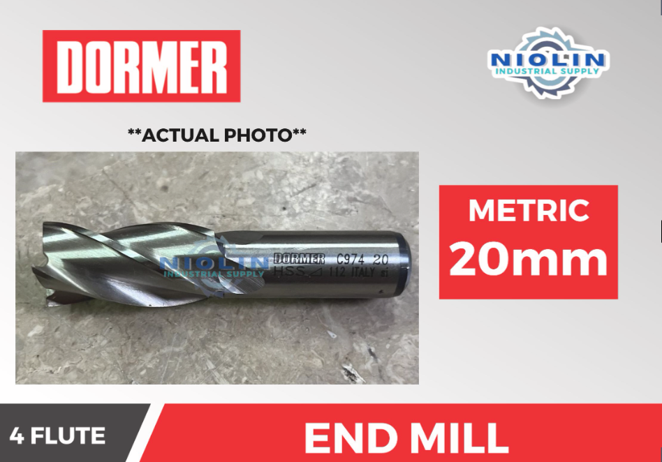 DORMER END MILL - 20 mm