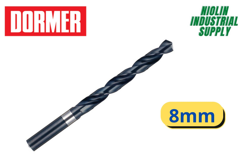 DORMER HSS Jobber Drill Bit (8mm)