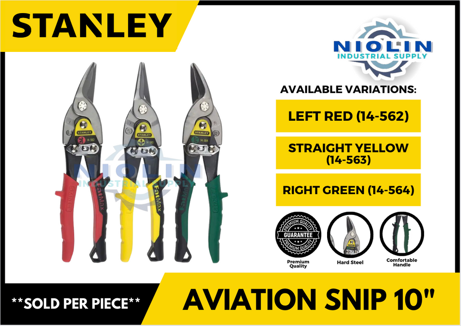 STANLEY Aviation Snip 10"