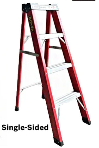 ROVER SINGLE SIDED FIBERGLASS A TYPE LADDER R-FFL-300 (A-4/A-9)